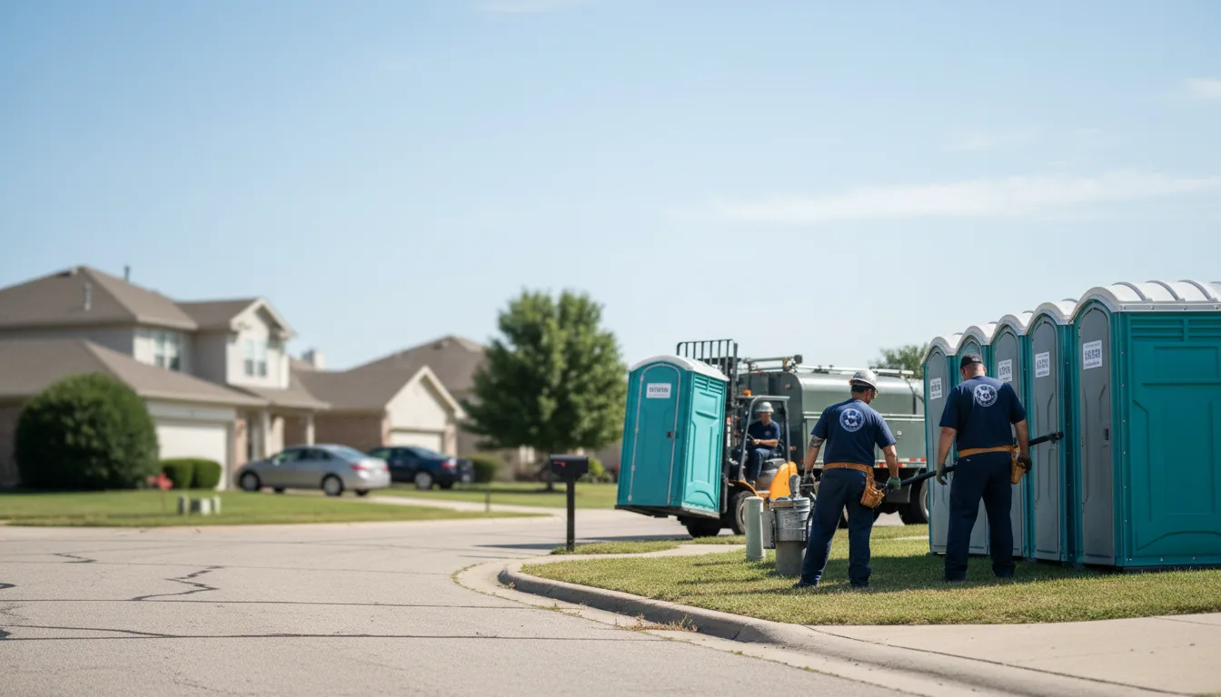 Porta Potty Rental in Overland Park, KS near me